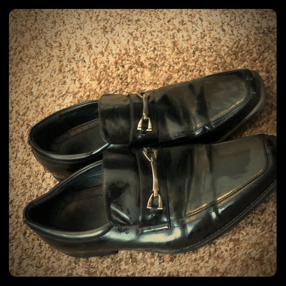 Black Robert David, men’s size 12 dress shoe - Picture 1 of 1